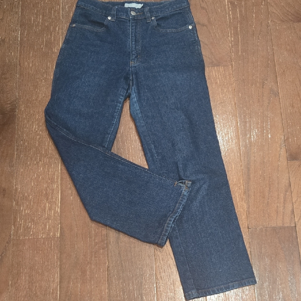 J. Crew Indigo Straight Leg Jeans, Size 4